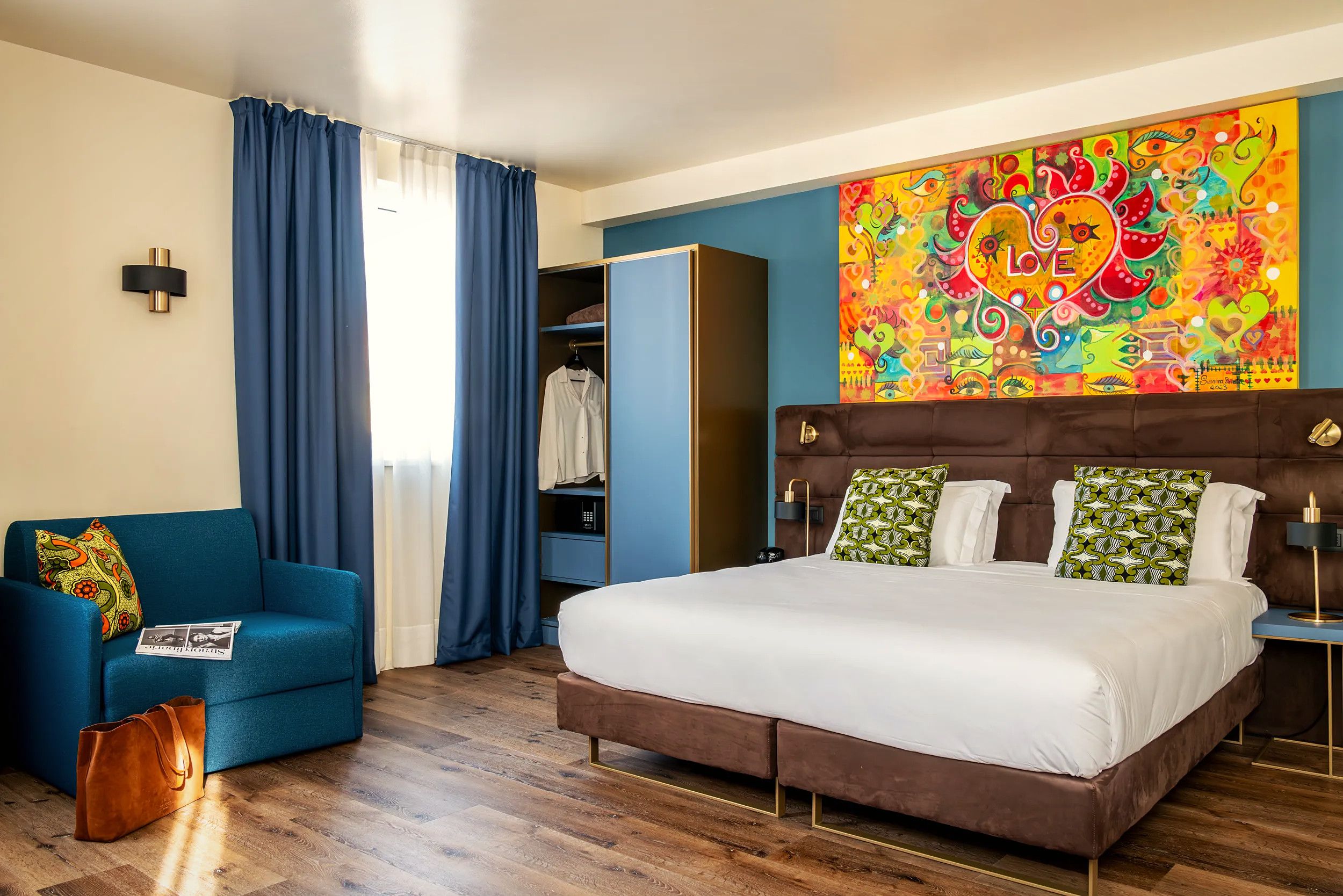 Ein Zimmer im Hotel Rovereto